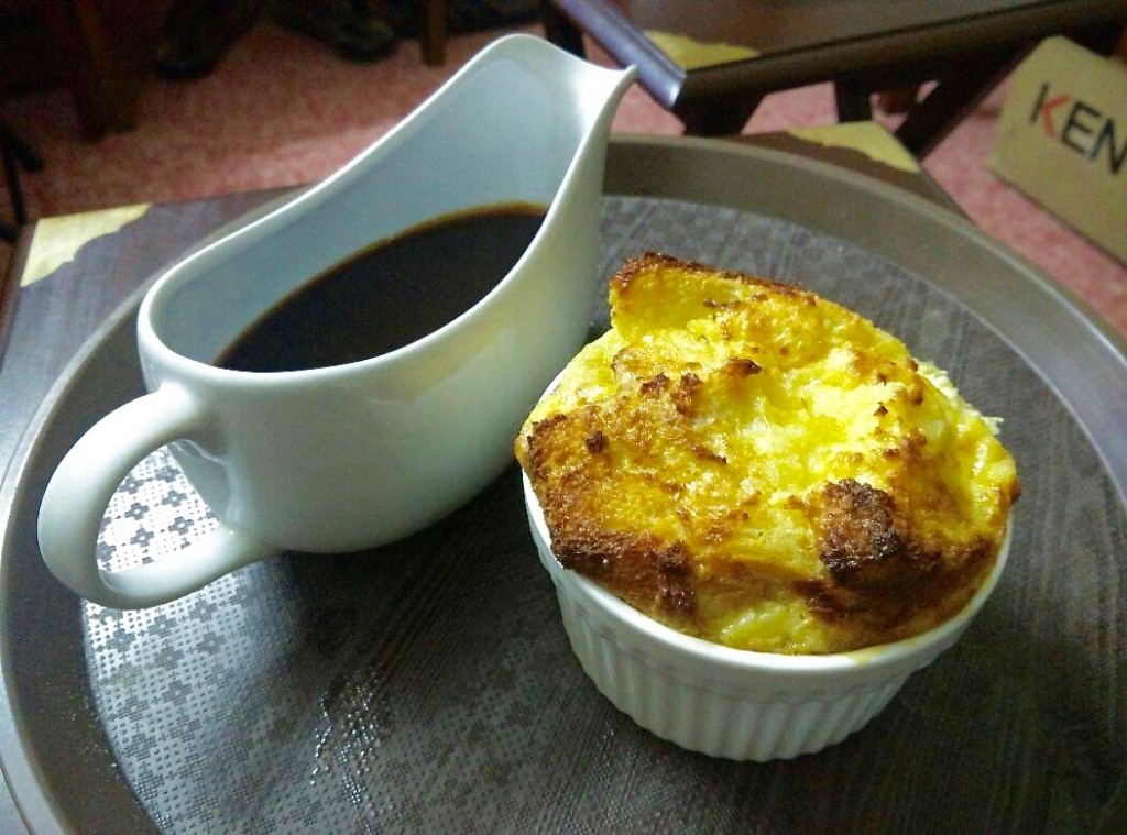 Bread and butter pudding